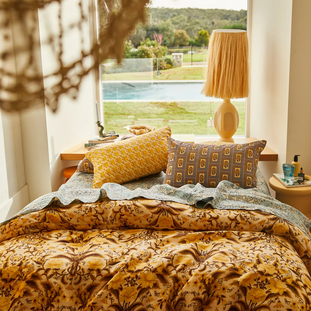 Sage x Clare Maricela Linen Pillowcase Set - Dune