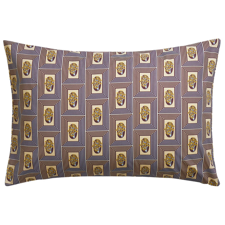 Sage x Clare Antonella Cotton Pillowcase Set - Garnet