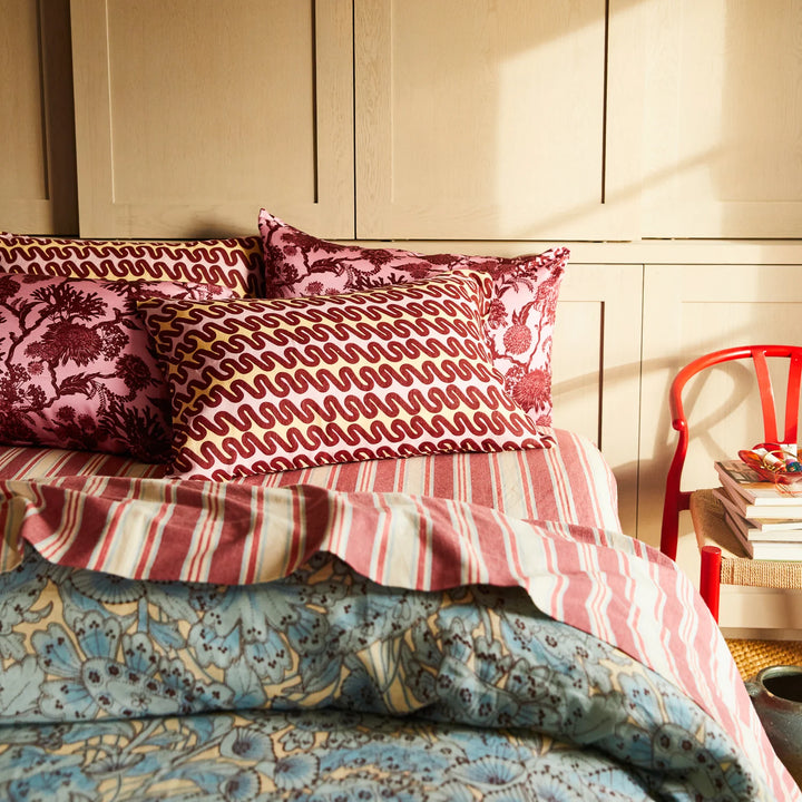 Sage x Clare Marzia Linen Pillowcase Set - Orchid Standard