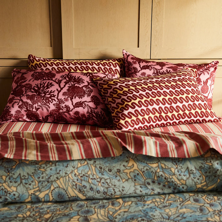 Sage x Clare Marzia Linen Pillowcase Set - Orchid Standard