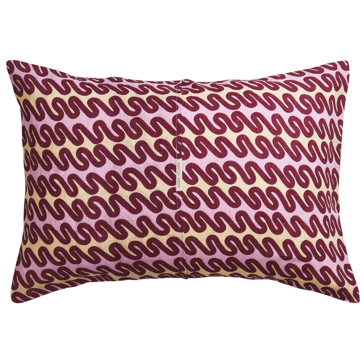 Sage x Clare Marzia Linen Pillowcase Set - Orchid Standard