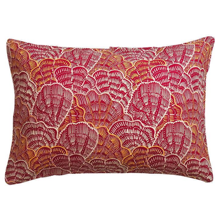 Sage x Clare Claudelle Linen Pillowcase Set - Crimson