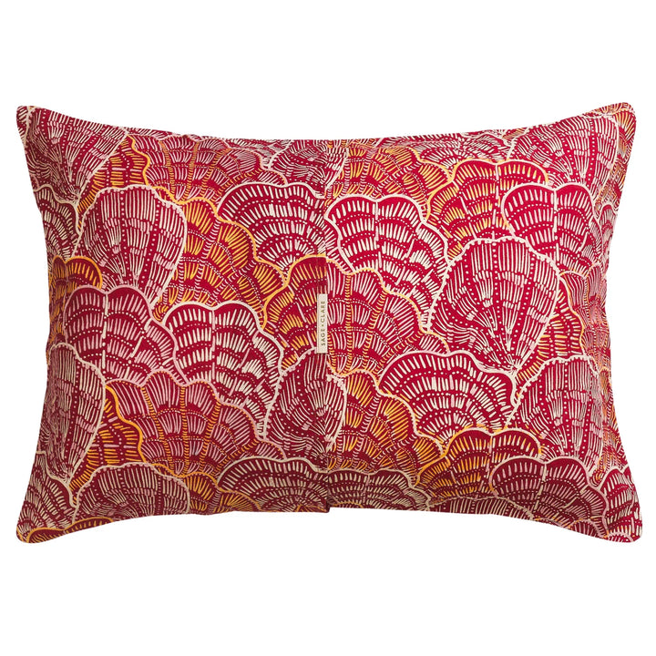 Sage x Clare Claudelle Linen Pillowcase Set - Crimson