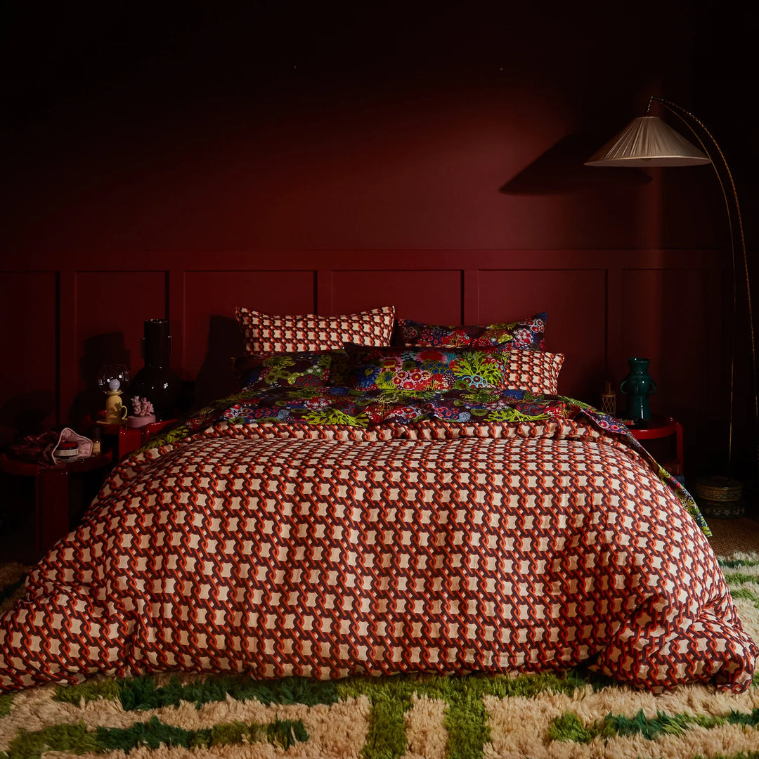 Sage x Clare Maricela Linen Quilt Cover - Pearl