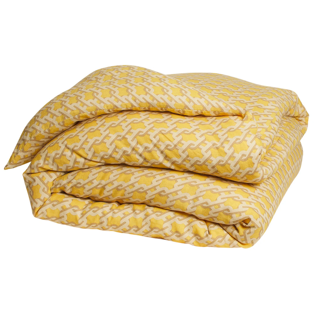 Sage x Clare Maricela Linen Quilt Cover - Dune