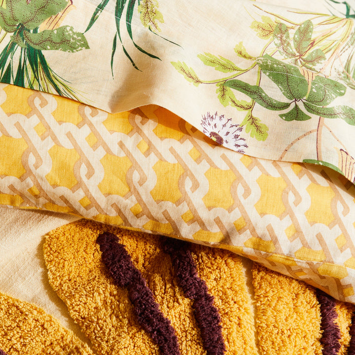 Sage x Clare Maricela Linen Quilt Cover - Dune