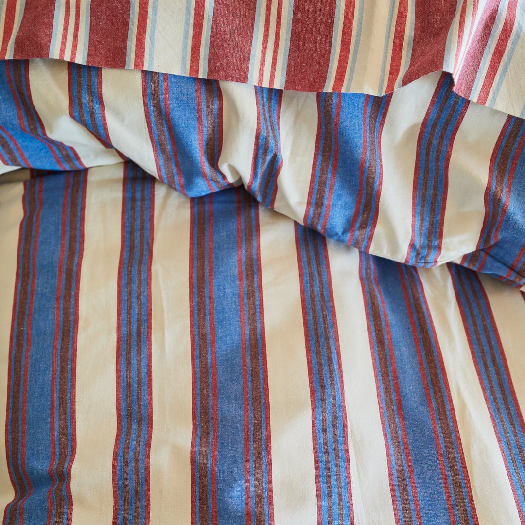 Sage x Clare Selene Cotton Fitted Sheet - Azure