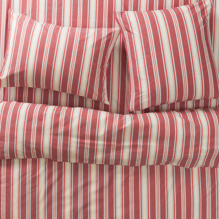 Sage x Clare Selene Cotton Quilt Cover - Crimson