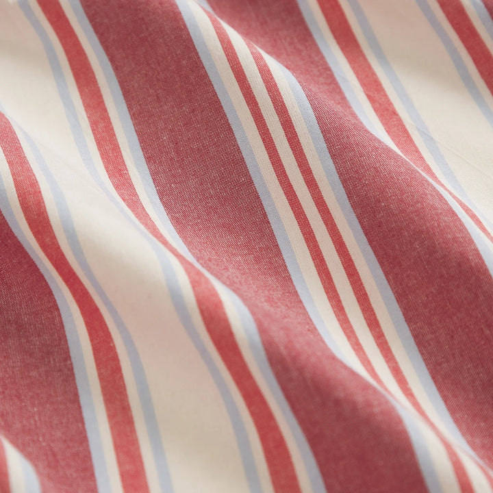 Sage x Clare Selene Cotton Quilt Cover - Crimson