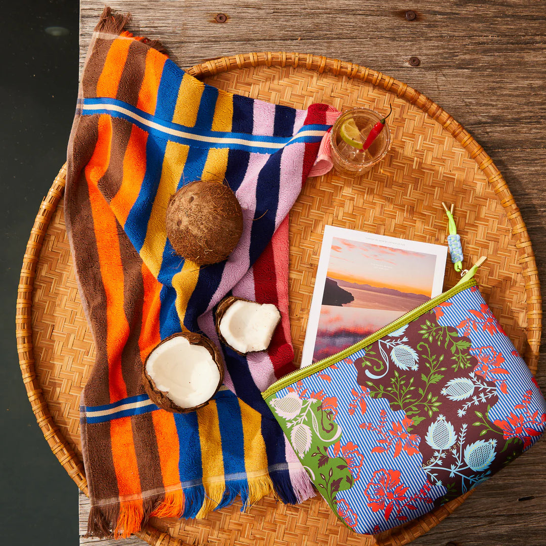 Sage x Clare Chiara Hand Towel - Azure