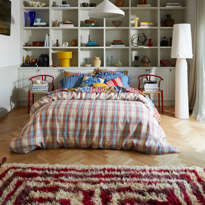 Sage x Clare Belvia Beni Rug - Crimson FLOORSTOCK