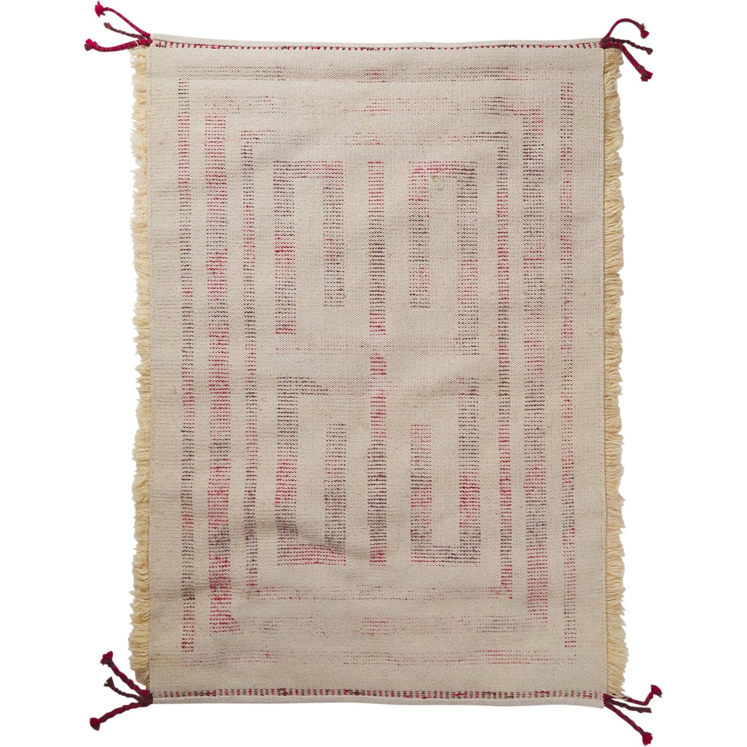 Sage x Clare Belvia Beni Rug - Crimson FLOORSTOCK