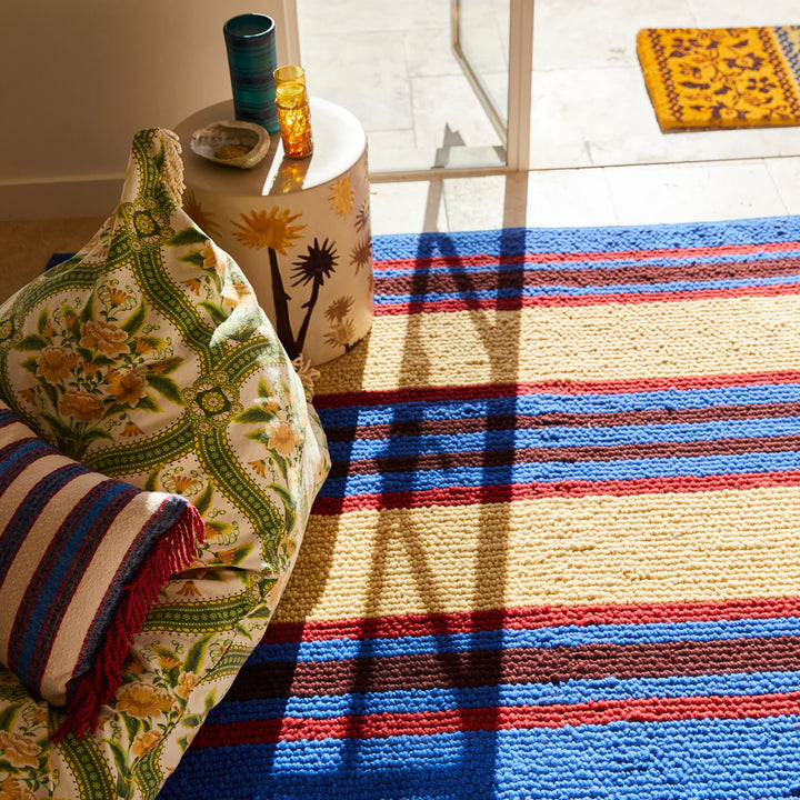 Sage x Clare Capi Knot Rug - Azure (FLOOR STOCK)