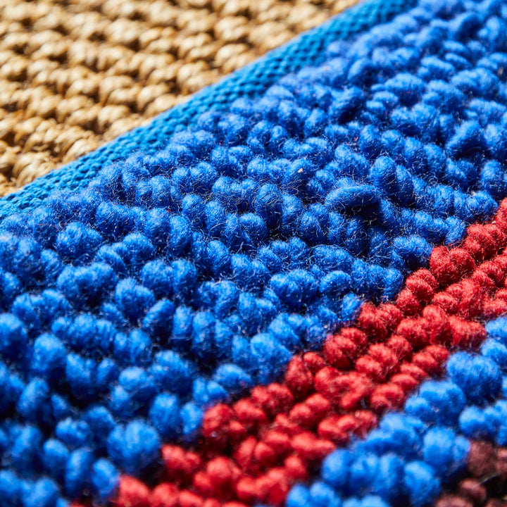 Sage x Clare Capi Knot Rug - Azure (FLOOR STOCK)