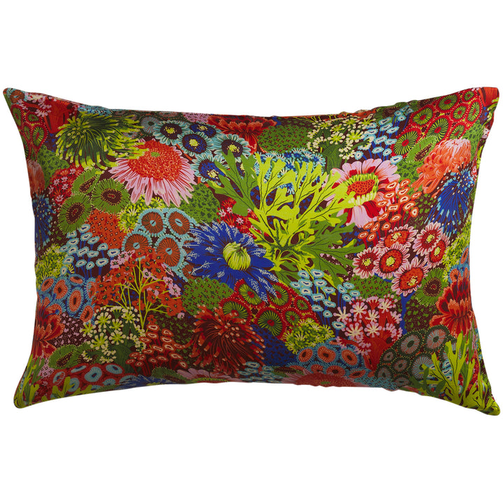 Sage x Clare Coralie Silk Pillowcase - Garnet