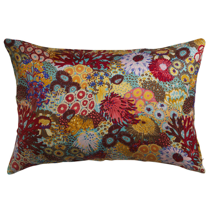 Sage x Clare Coralie Silk Pillowcase - Cerulean