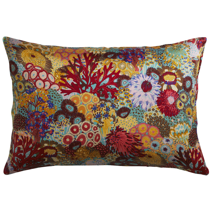 Sage x Clare Coralie Silk Pillowcase - Cerulean