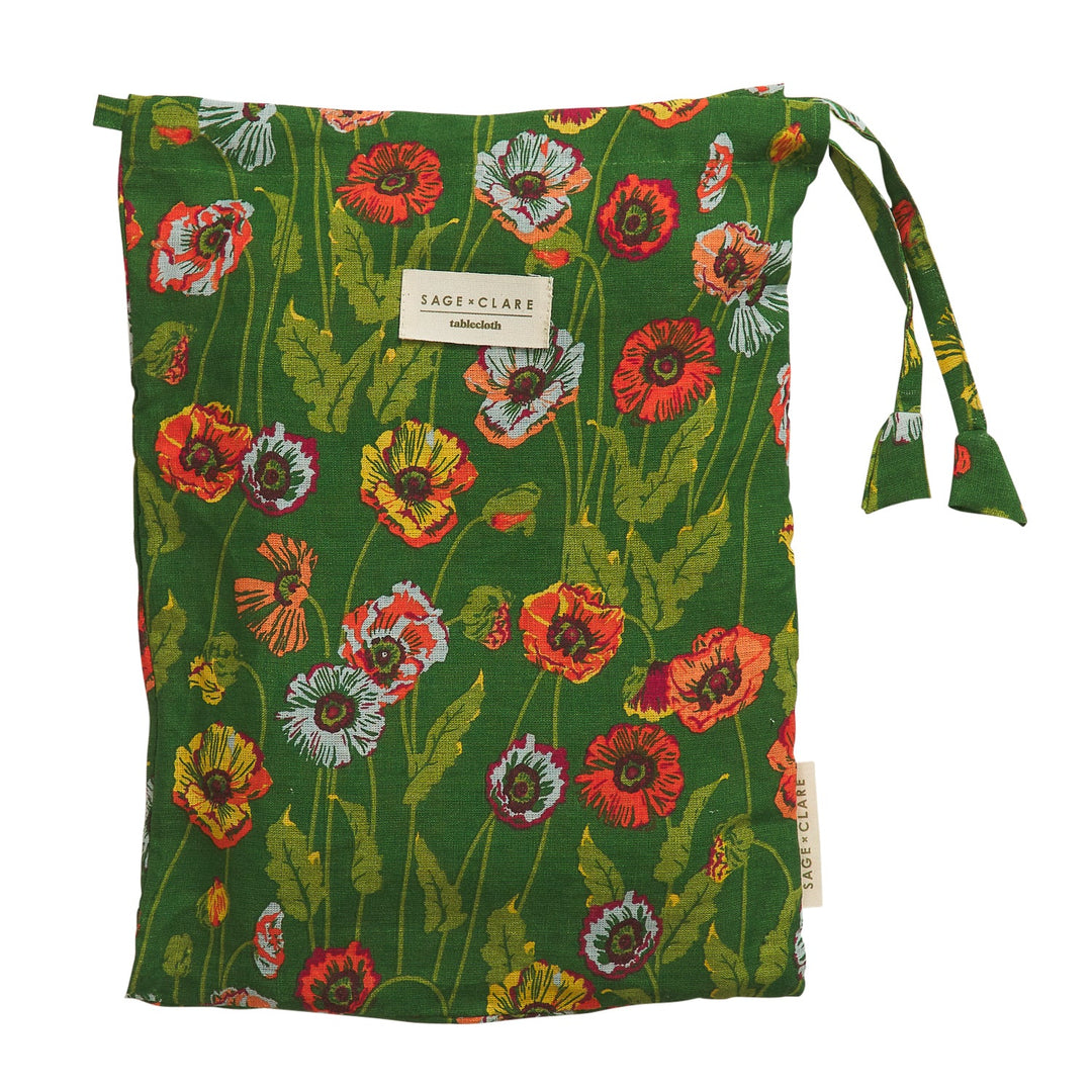 Sage x Clare Delphine Square Table Cloth