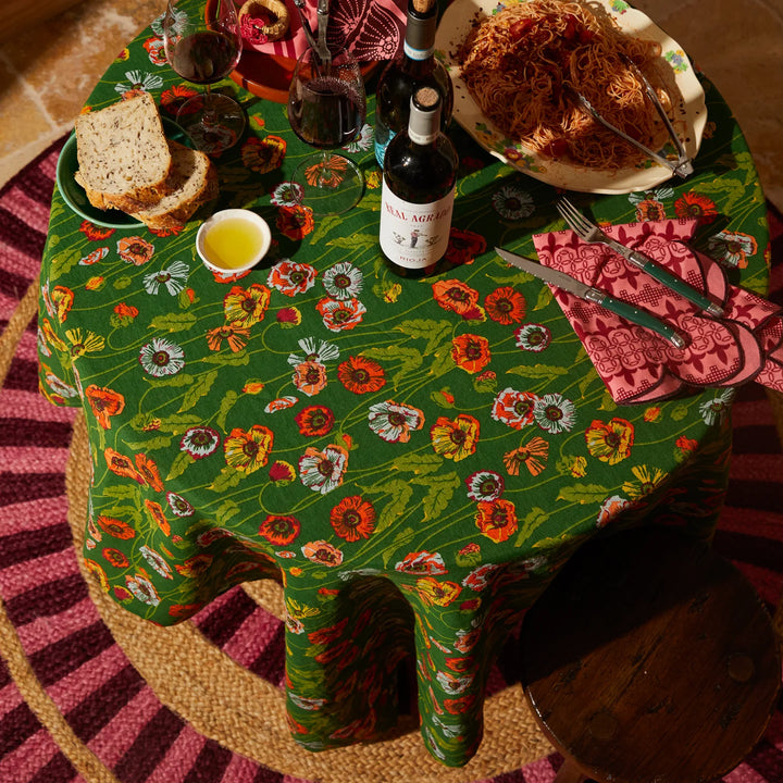 Sage x Clare Delphine Square Table Cloth
