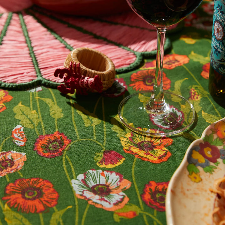 Sage x Clare Delphine Square Table Cloth