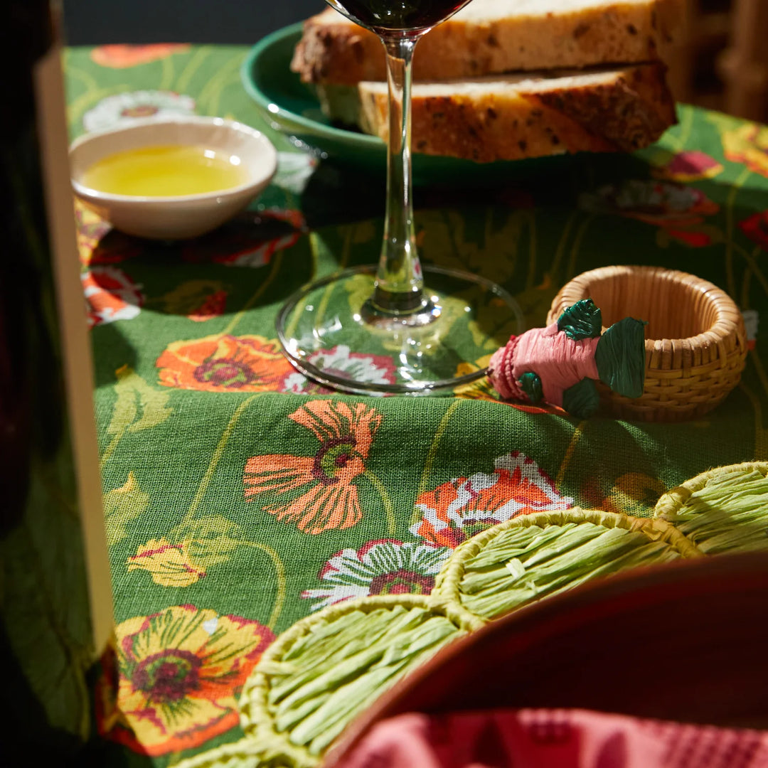 Sage x Clare Delphine Square Table Cloth