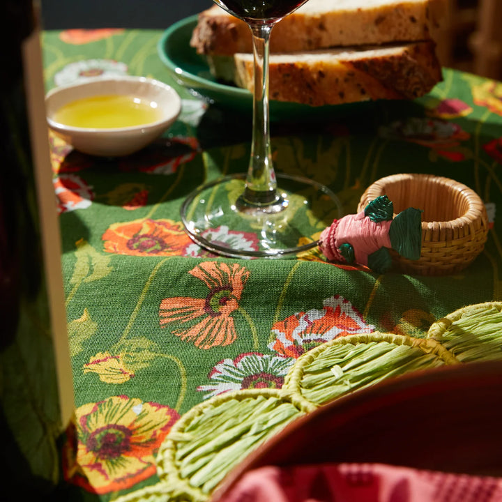 Sage x Clare Delphine Square Table Cloth