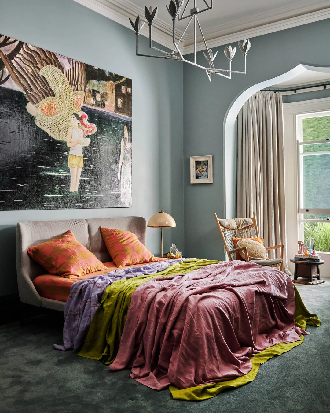 Kip & Co Toasted Marshmallow Linen European Pillowcases