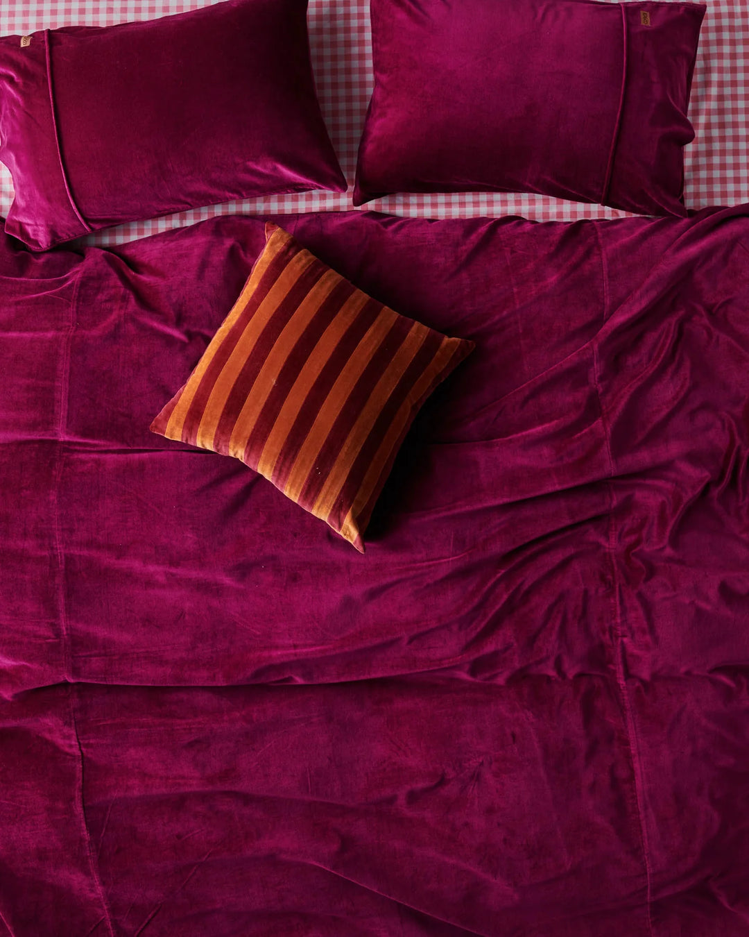 Kip & Co Anemone Velvet Pillowcases