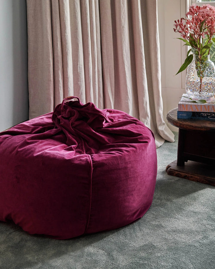 Kip & Co Anemone Velvet Beanbag