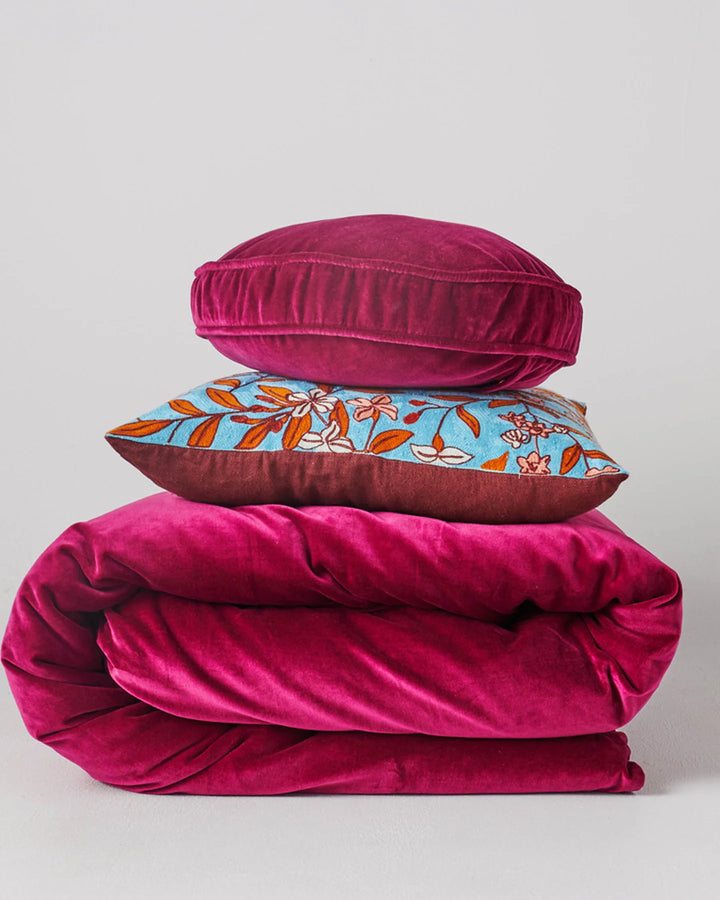 Kip & Co Anemone Velvet Quilt Cover