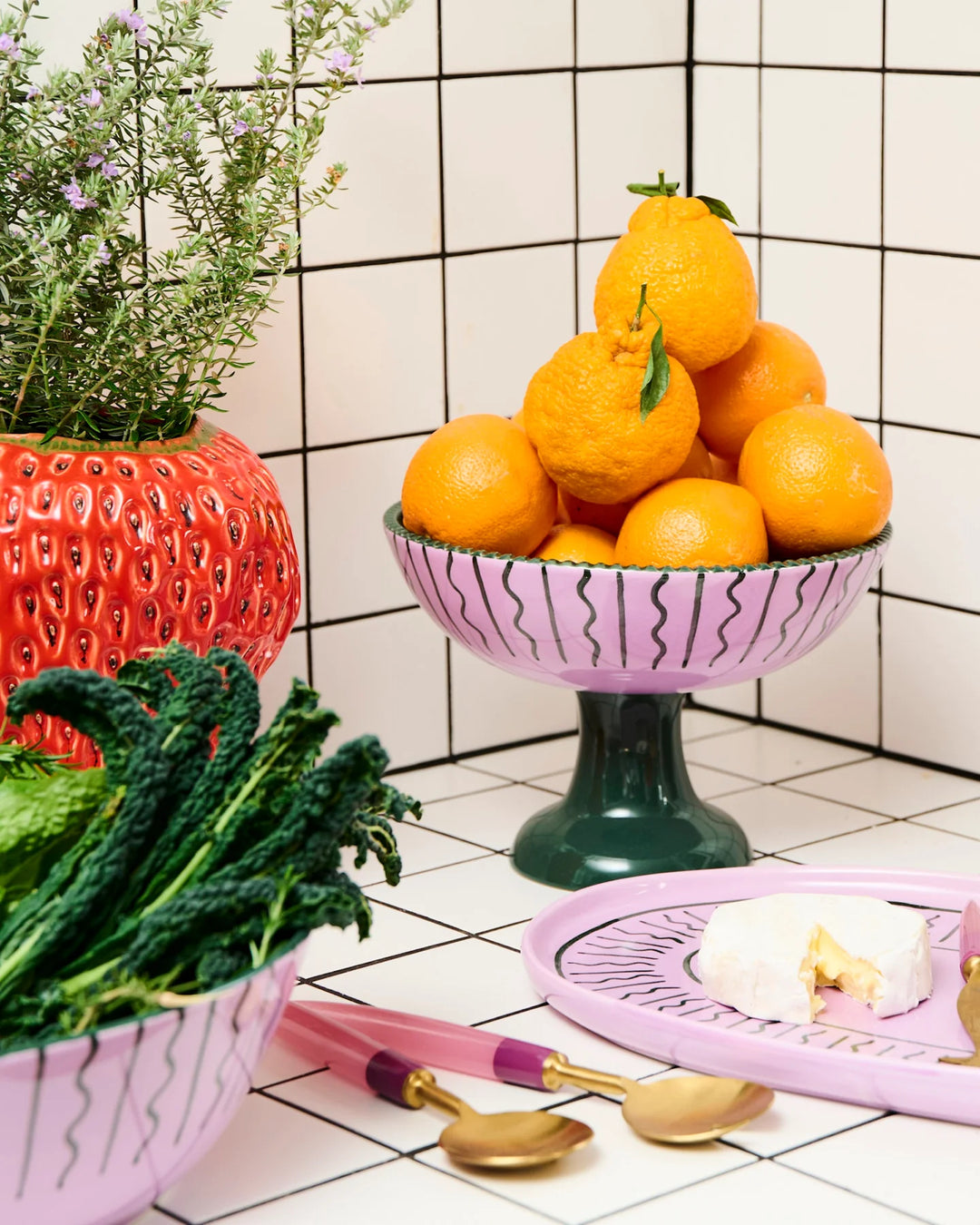 Kip & Co Alpine Peaks Fruit Bowl