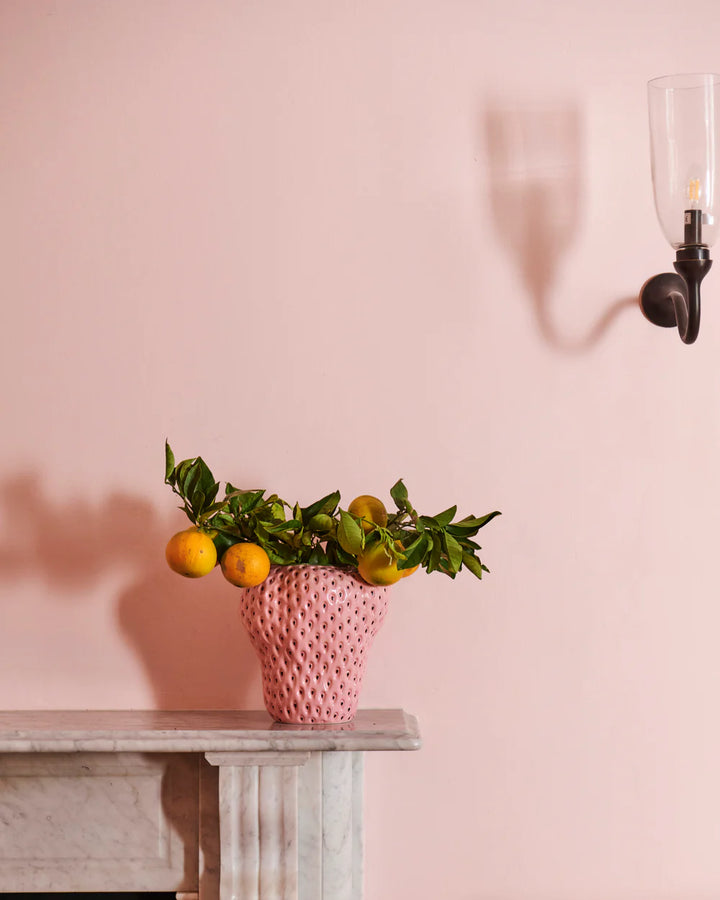 Kip & Co Pink Pineberry Vase