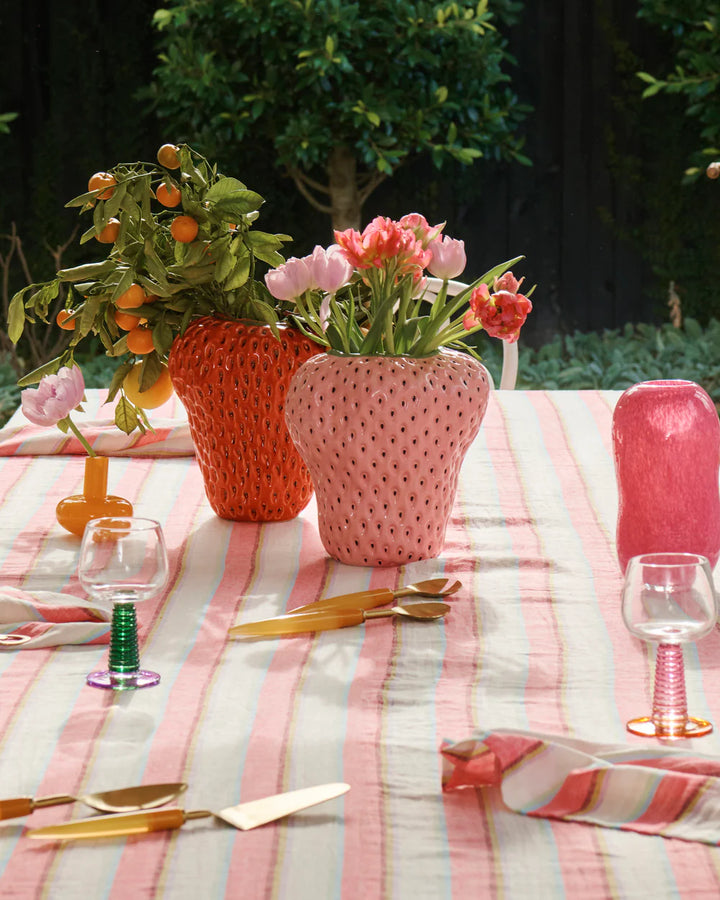 Kip & Co Pink Pineberry Vase