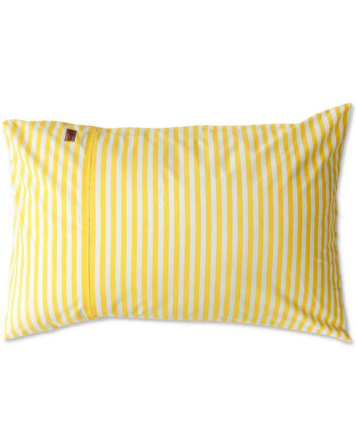 Kip & Co Limoncello Stripe Organic Cotton Pillowcases