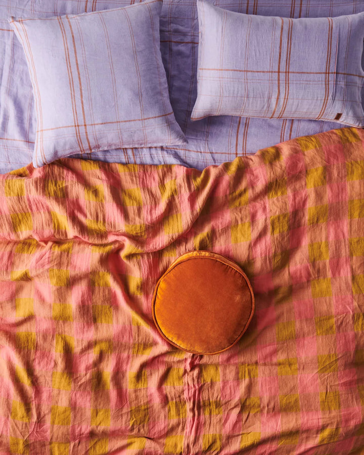 Kip & Co Toasted Marshmallow Linen Quilt Cover