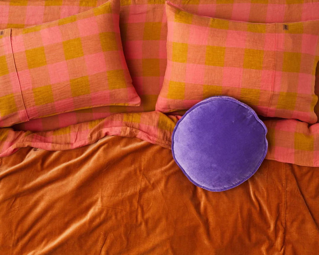 Kip & Co Toasted Marshmallow Linen Pillowcases