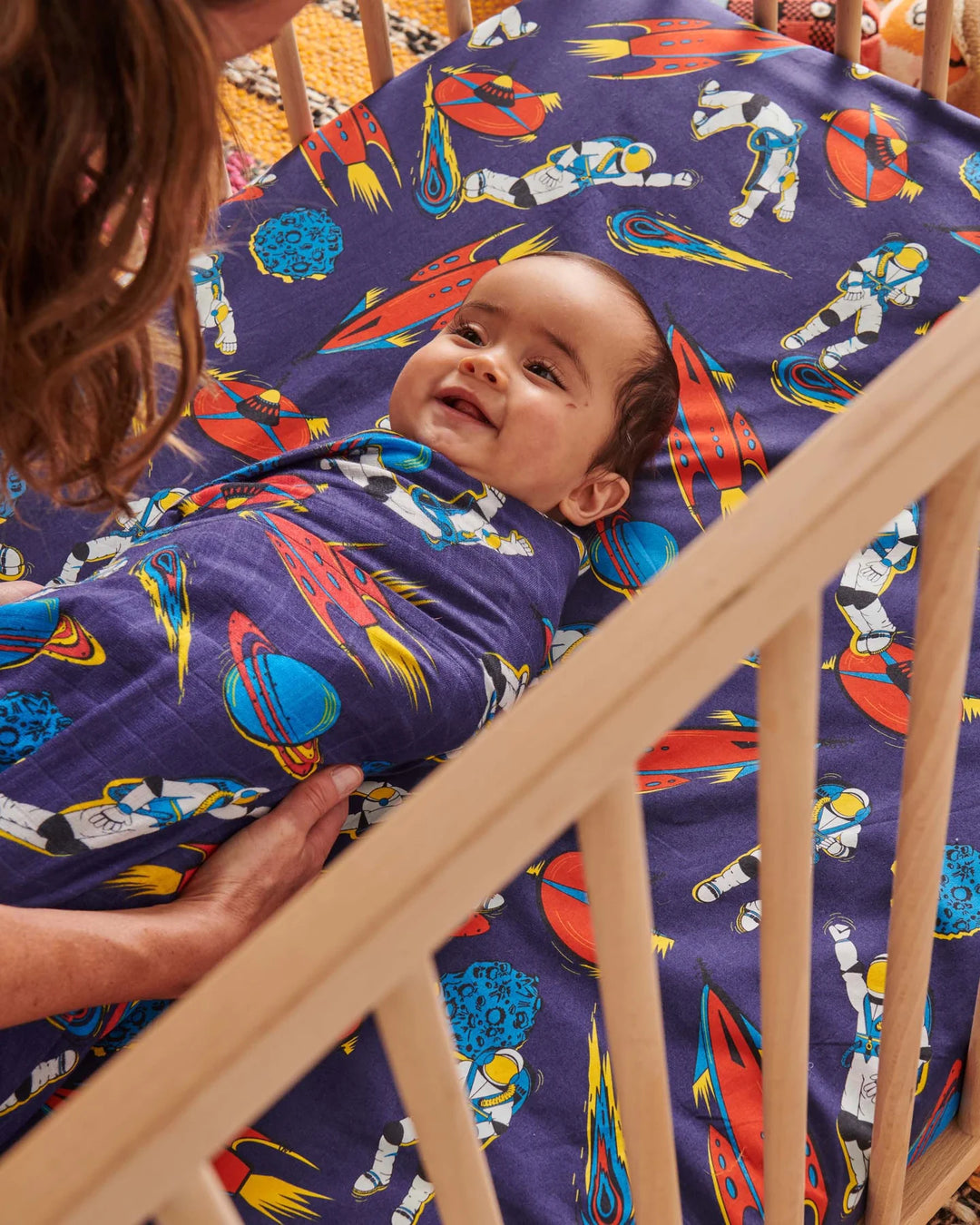 Kip & Co Outer Space Bamboo Swaddle