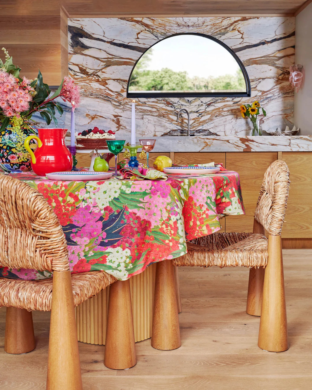 Kip & Co Australian Bush Blossom Tablecloth