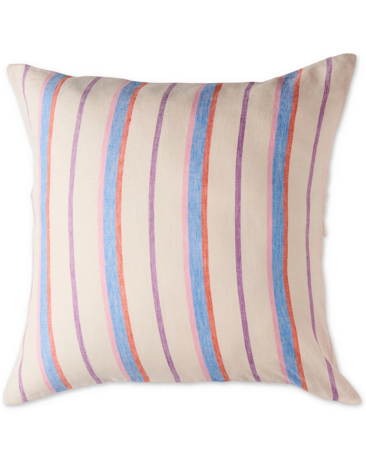 Kip & Co Maldives Stripe Linen European Pillowcases