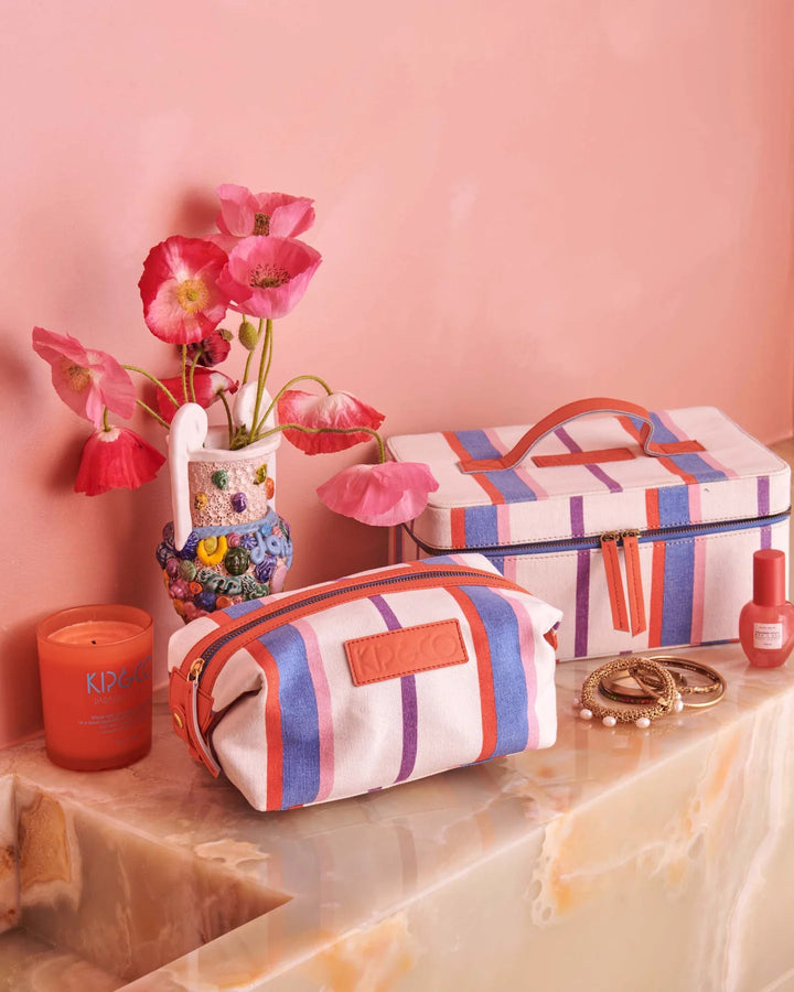 Kip & Co Maldives Stripe Toiletry Bag