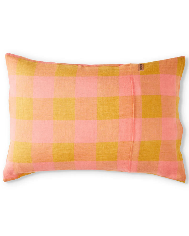 Kip & Co Toasted Marshmallow Linen Pillowcases