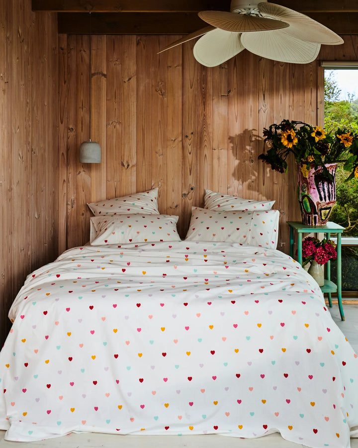 Kip & Co I Heart You Organic Cotton Pillowcases