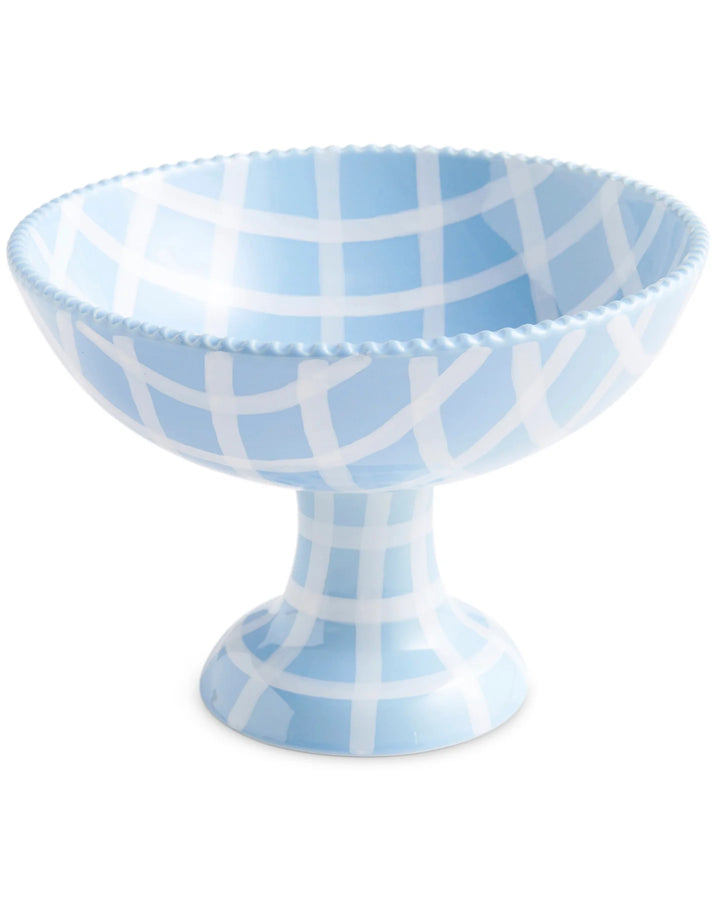 Kip & Co Blue Bird Tartan Fruit Bowl