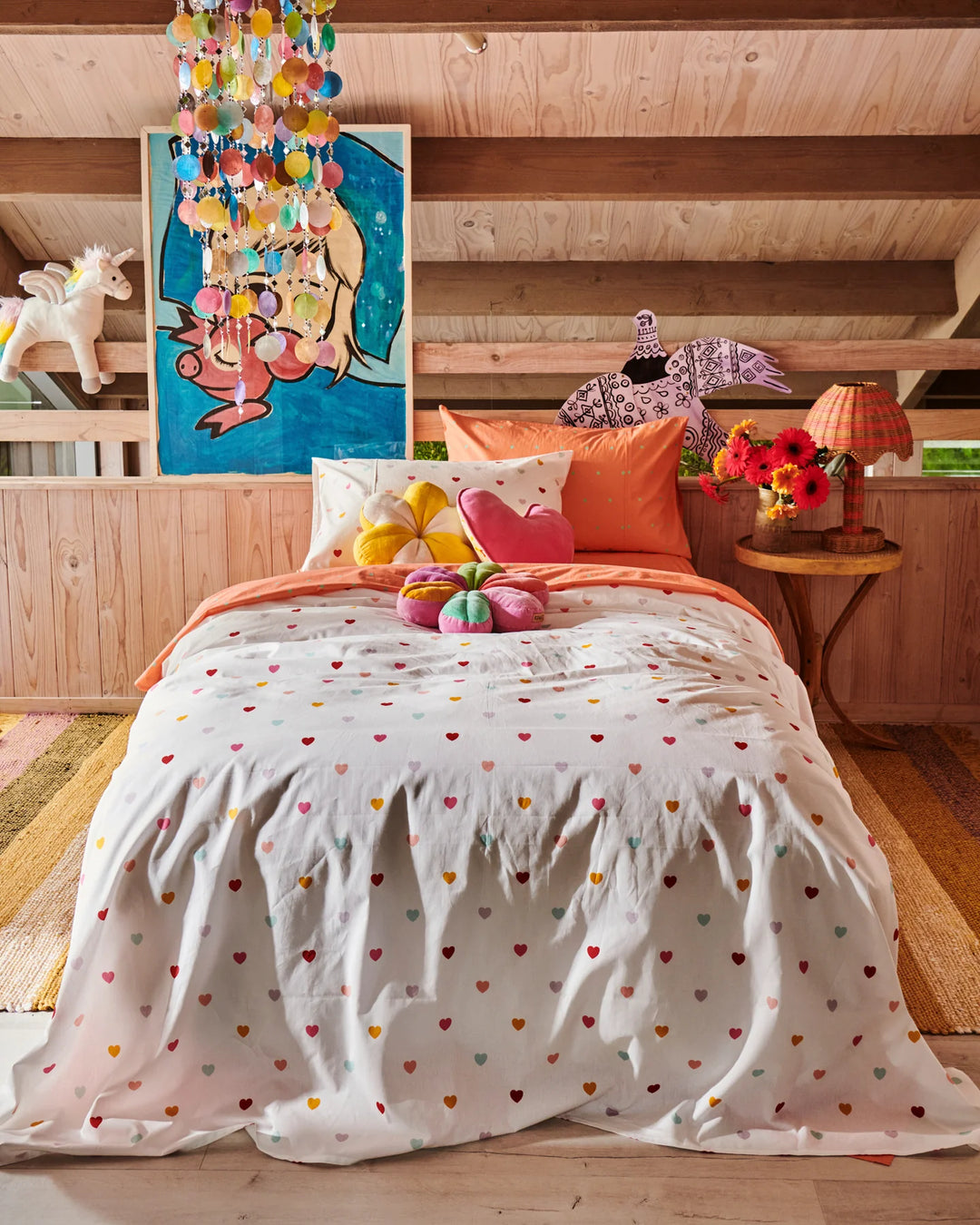 Kip & Co I Heart You Organic Cotton Pillowcases