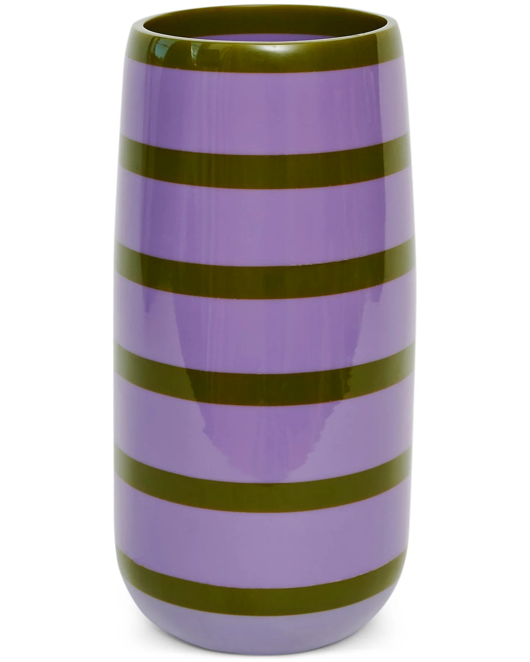Kip & Co Wisteria Lane Stripe Resin Vase