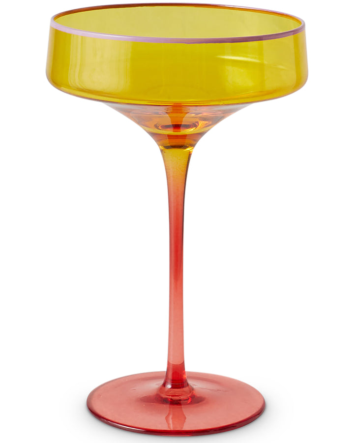 Kip & Co Tropical Punch Margarita Glass 2P Set
