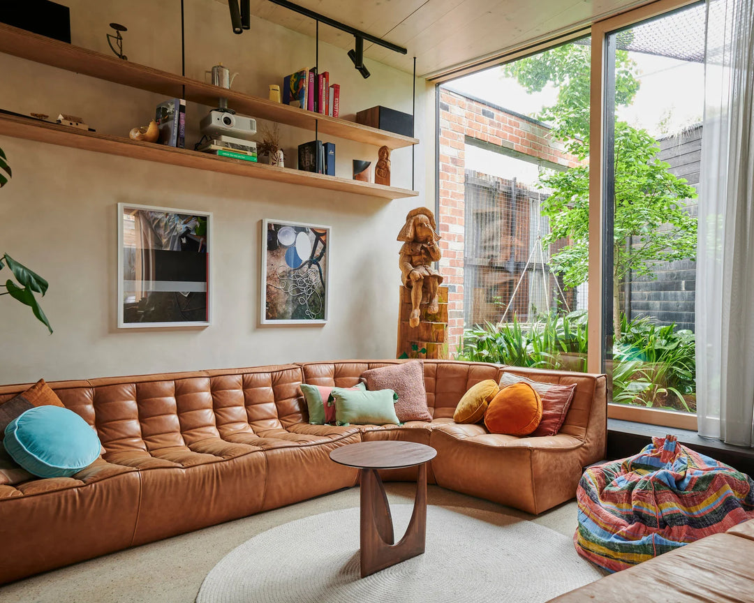 Kip & Co Marmalade Velvet Pea Cushion