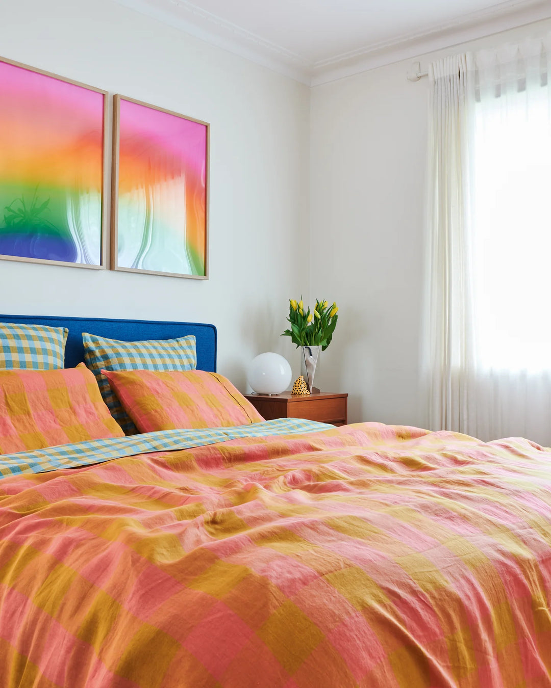 Kip & Co Toasted Marshmallow Linen Quilt Cover