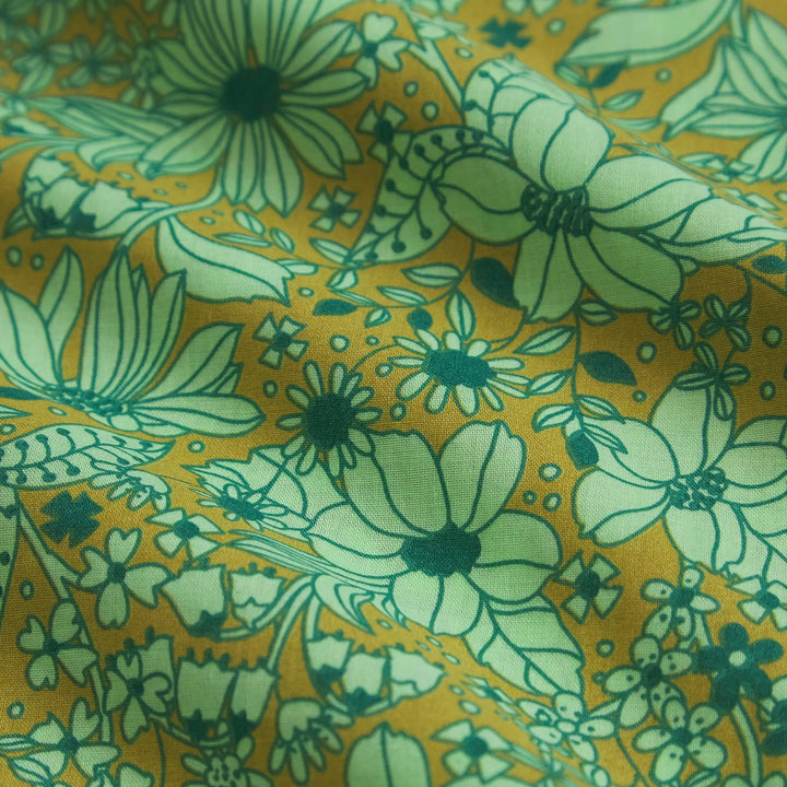 Sage x Clare Evette Cotton Euro Pillowcase Set - Olive