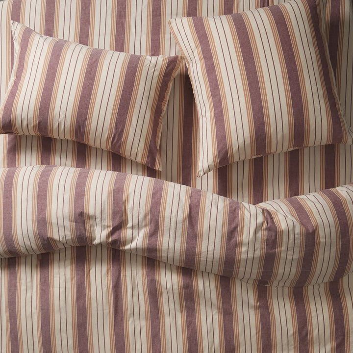 Sage x Clare Brigitte Cotton Pillowcase Set - Mahogany